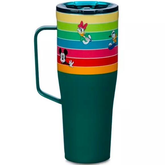 Disney Corkcicle Travel Mug - Mickey and Friends Stainless Character Tumbler NWT - Picture 3 of 4